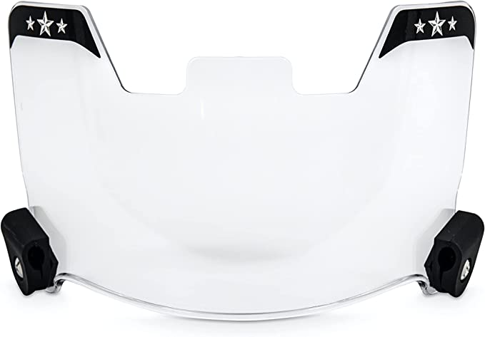 CHARISMATIC Clear Football Visor Football Visors for Helmet Football Helmet Visor Fits Adult & Youth Football Helmet CHARISMATIC Clear Football Visor Football Visors for Helmet Football Helmet Visor Fits Adult & Youth Football Helmet