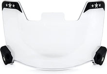 Load image into Gallery viewer, clear football visor for speedflex helmet visor youth football shield visor clear youth visor