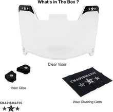 Load image into Gallery viewer, clear visors for football helmets speed flex large helmet football youth visor for football helmet